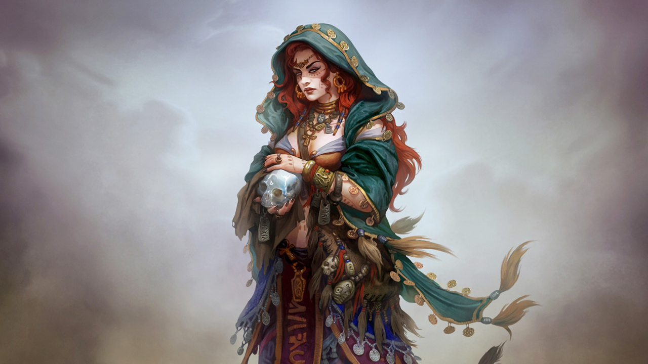 Das Gypsy Witchcraft in Romani mythology Wallpaper 1280x720