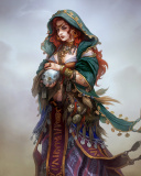 Das Gypsy Witchcraft in Romani mythology Wallpaper 128x160