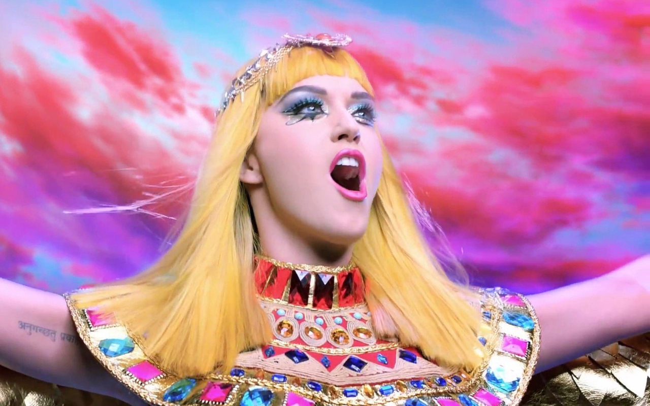 Screenshot №1 pro téma Katy Perry - Dark Horse 1280x800