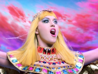 Sfondi Katy Perry - Dark Horse 320x240