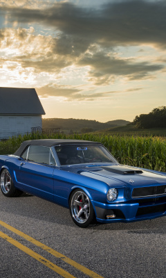 Fondo de pantalla 1965 Convertible Mustang Ballistic Ringbrothers 240x400