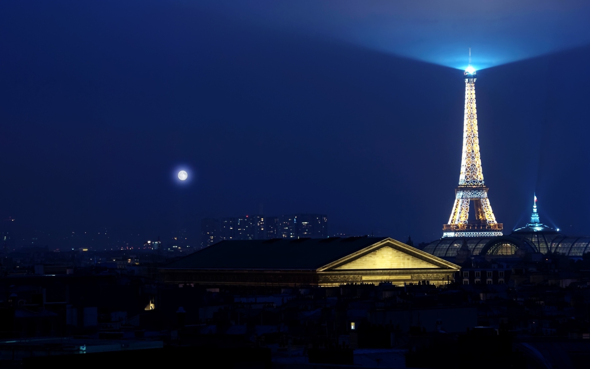 Das Paris Night Wallpaper 1920x1200