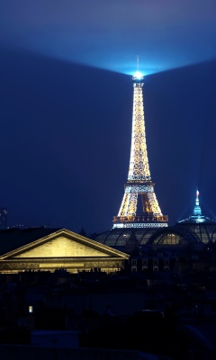 Paris Night wallpaper 240x400