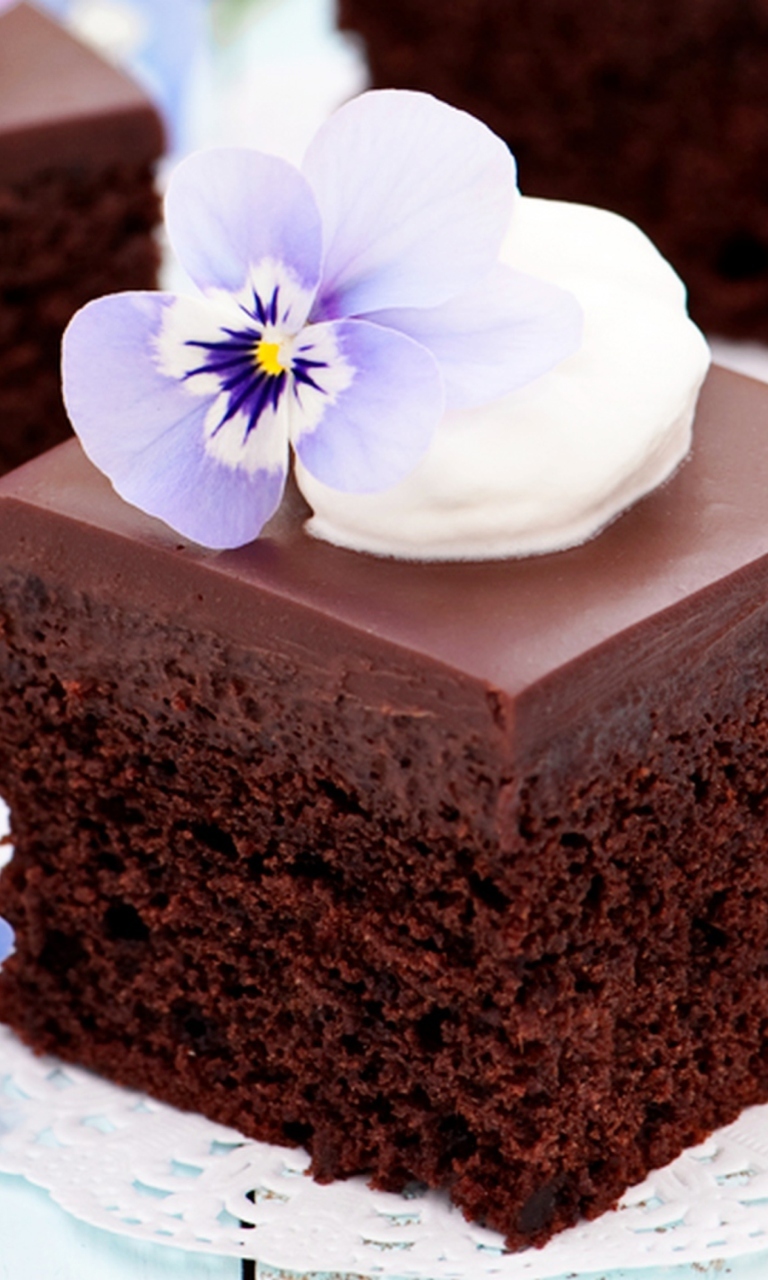 Sfondi Chocolate Dessert 768x1280