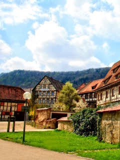 Fondo de pantalla Blaubeuren, Germany, Baden Wurttemberg 240x320