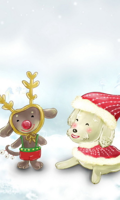 Holidays Christmas wallpaper 240x400