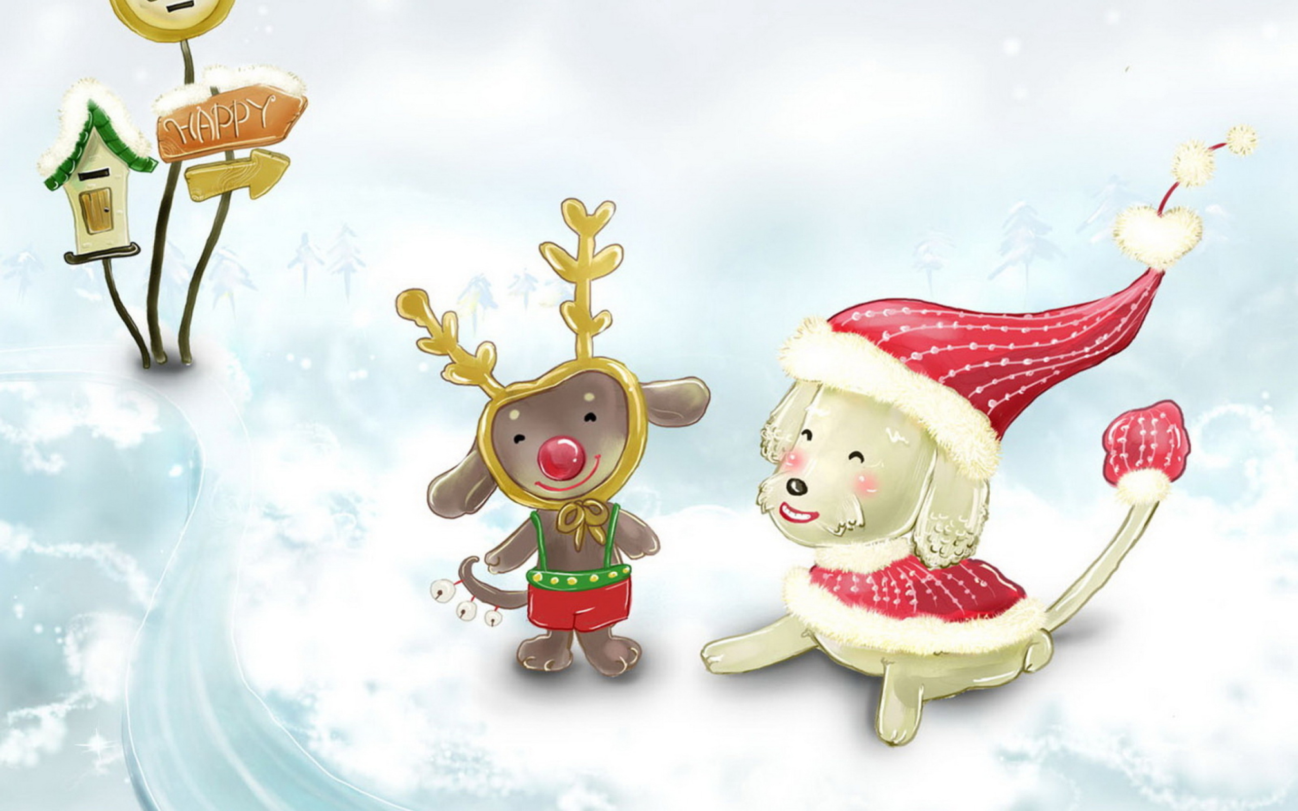 Screenshot №1 pro téma Holidays Christmas 2560x1600