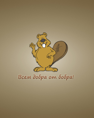 Kind Beaver - Obrázkek zdarma pro Nokia C5-05