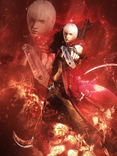 Screenshot №1 pro téma Devil may cry 3 240x320