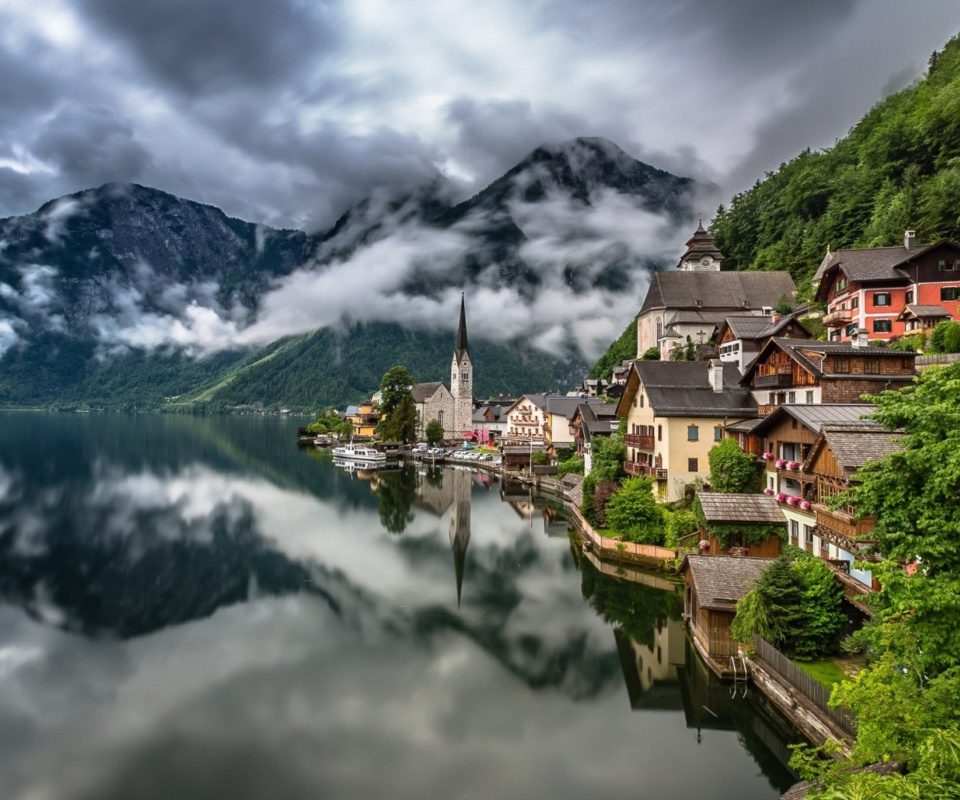 Screenshot №1 pro téma Hallstatt, Salzkammergut 960x800