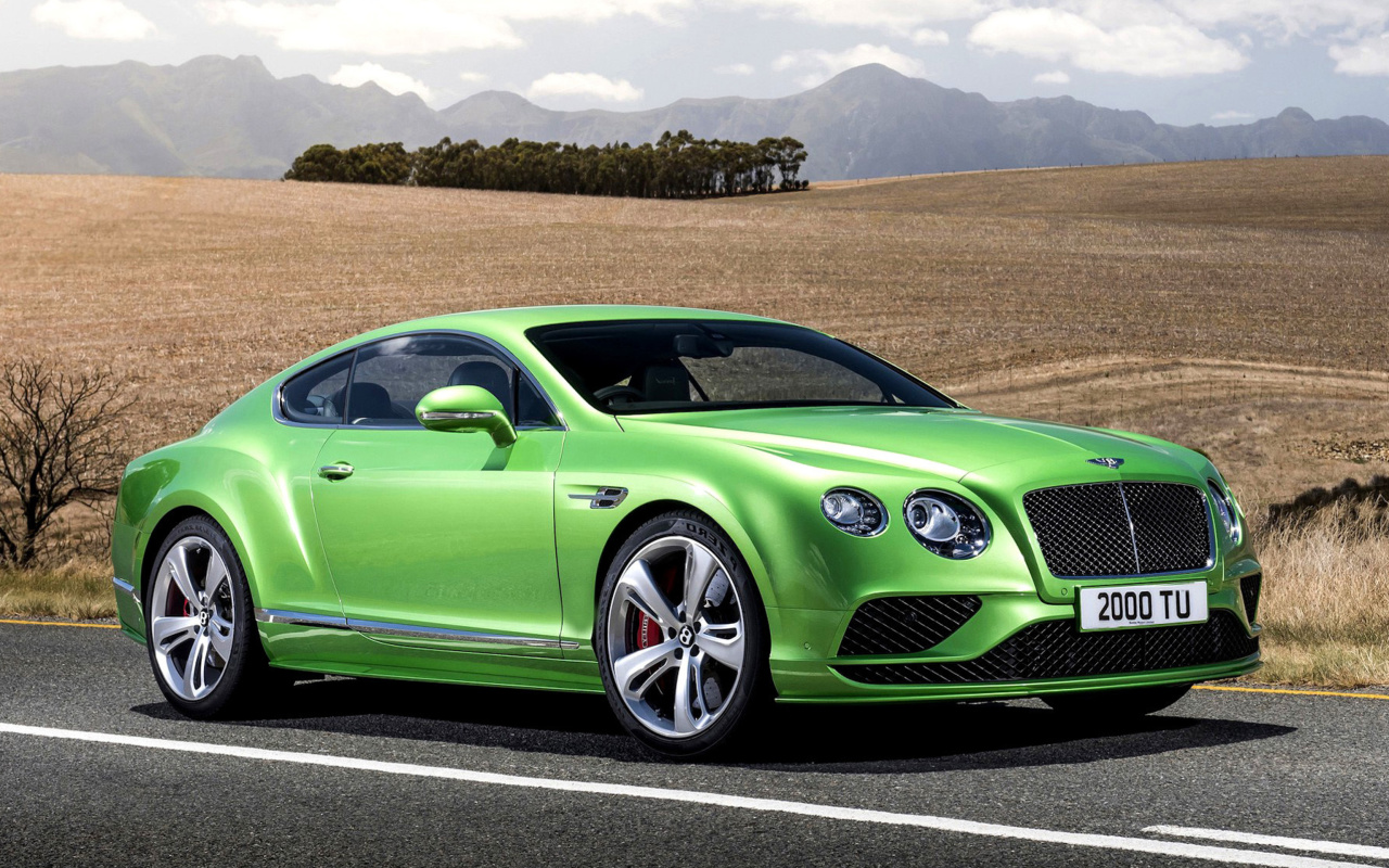 Screenshot №1 pro téma Bentley Continental GT 4 1280x800