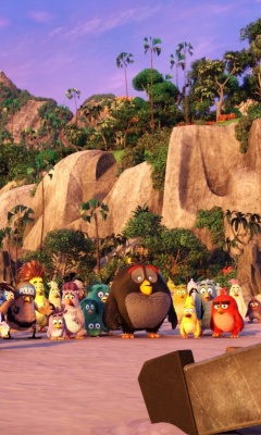 Fondo de pantalla The Angry Birds Movie 240x400
