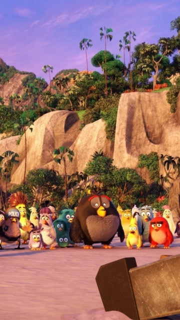 Fondo de pantalla The Angry Birds Movie 360x640