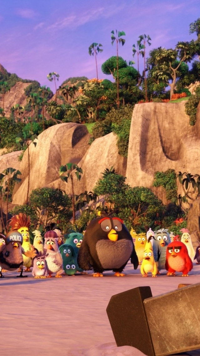 Fondo de pantalla The Angry Birds Movie 640x1136