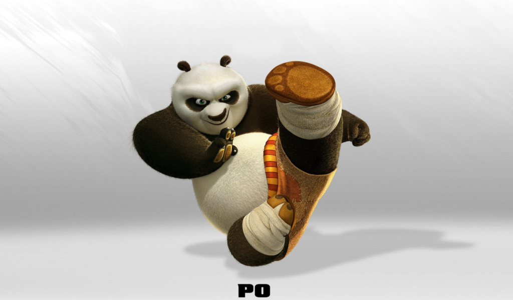 Das Kung Fu Panda Wallpaper 1024x600