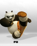 Screenshot №1 pro téma Kung Fu Panda 128x160