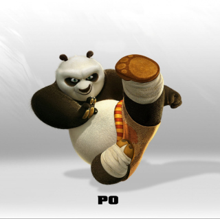 Kostenloses Kung Fu Panda Wallpaper für iPad 3