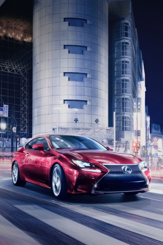 Screenshot №1 pro téma Lexus RC Coupe 320x480