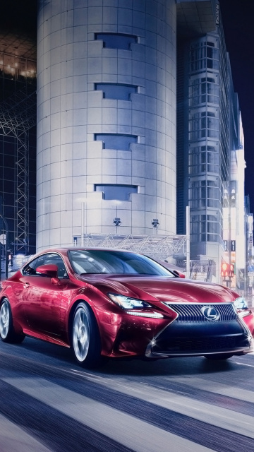 Fondo de pantalla Lexus RC Coupe 360x640