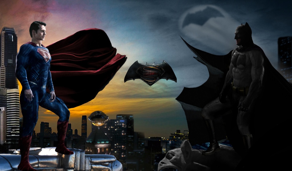 Sfondi Batman VS Superman 1024x600