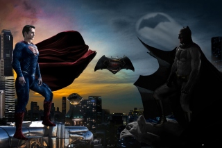 Kostenloses Batman VS Superman Wallpaper für Android, iPhone und iPad