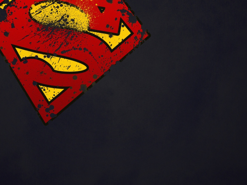 Screenshot №1 pro téma Superman Sign 1024x768