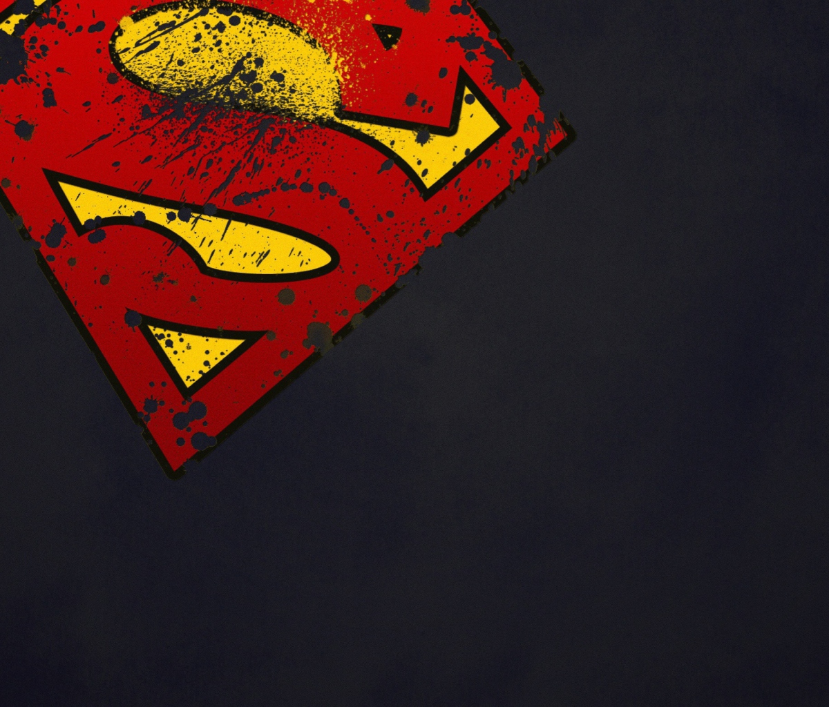 Screenshot №1 pro téma Superman Sign 1200x1024