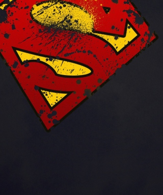 Superman Sign - Obrázkek zdarma pro 132x176