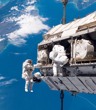 American Astronaut - Obrázkek zdarma pro Nokia X1-00