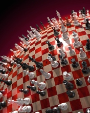 Chess Game Board screenshot #1 176x220