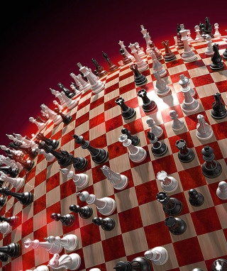 Chess Game Board - Obrázkek zdarma pro 640x960