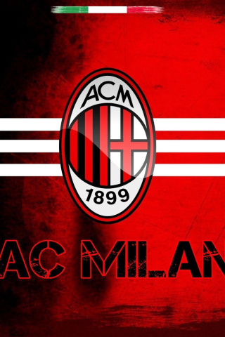 Screenshot №1 pro téma AC Milan 320x480