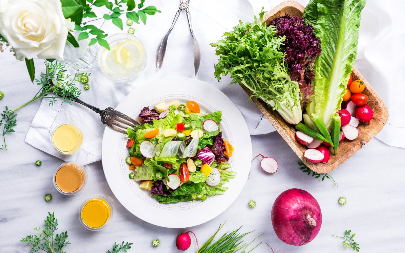 Sfondi Vegetable Salad 1680x1050