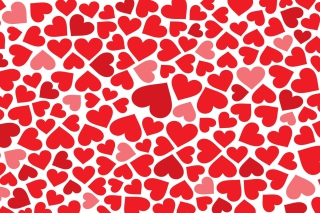 Red Hearts - Obrázkek zdarma pro 1366x768