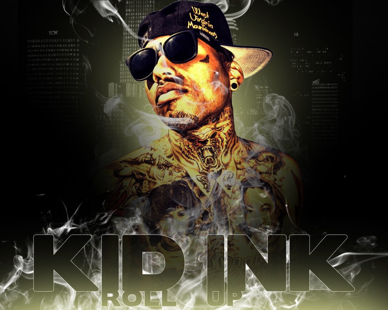 Fondo de pantalla Kid Ink Hip Hop Star 1280x1024