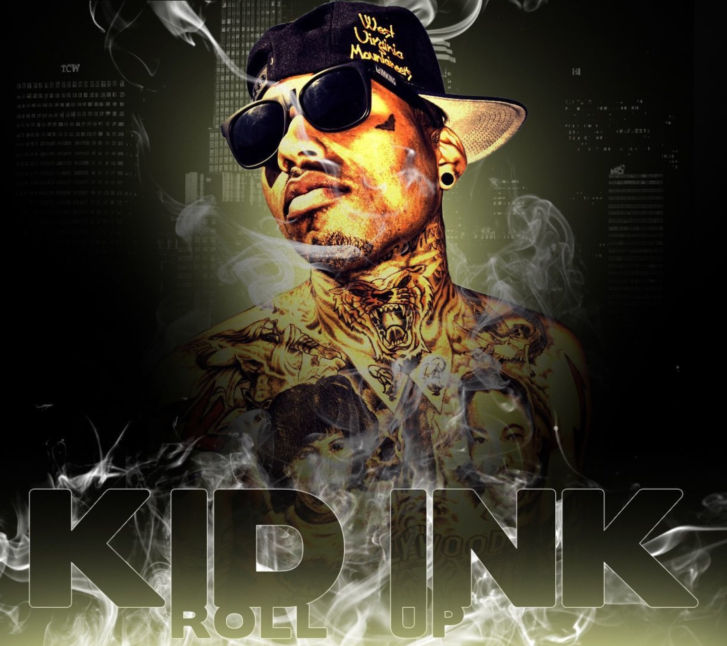 Fondo de pantalla Kid Ink Hip Hop Star 1440x1280