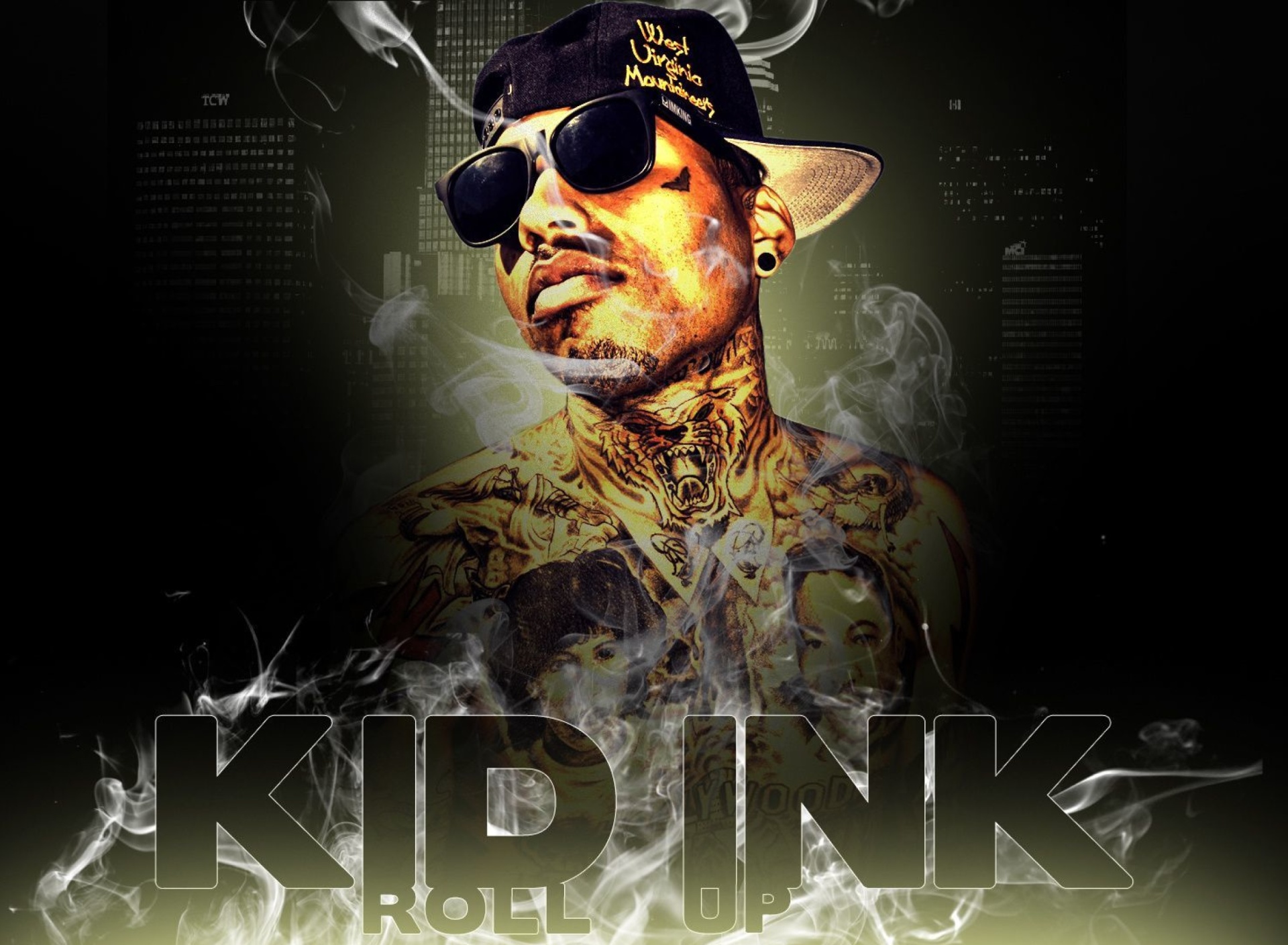 Fondo de pantalla Kid Ink Hip Hop Star 1920x1408