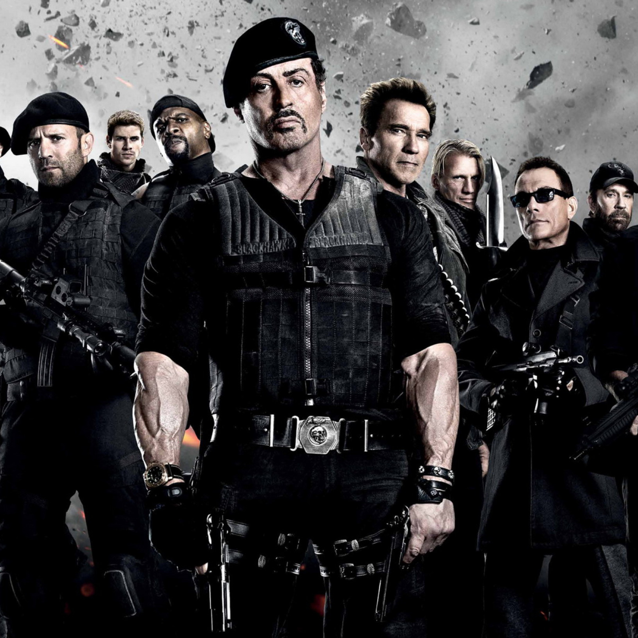 The Expendables 2 wallpaper 2048x2048