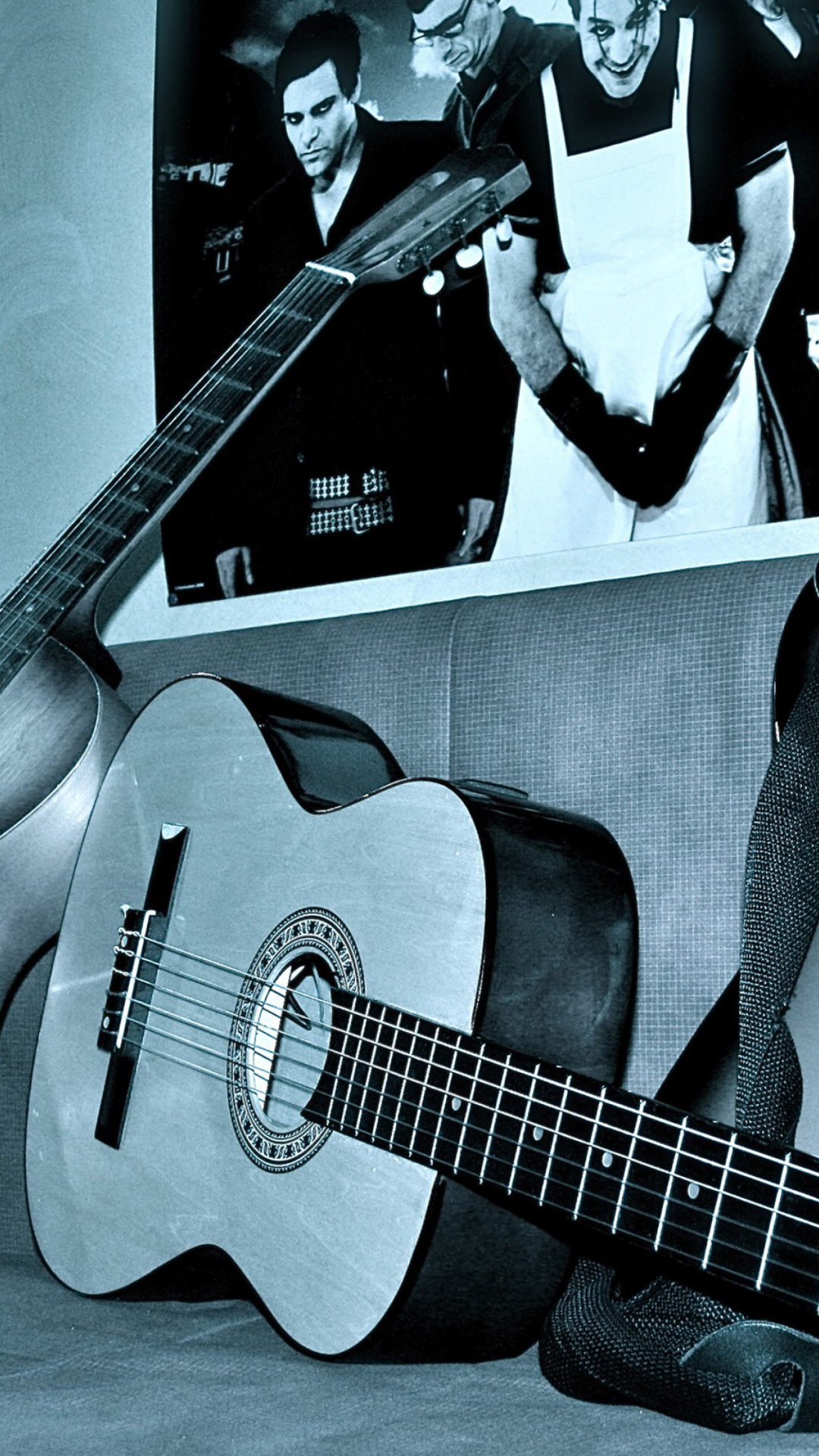 Rammstein guitars for metal music wallpaper 1080x1920