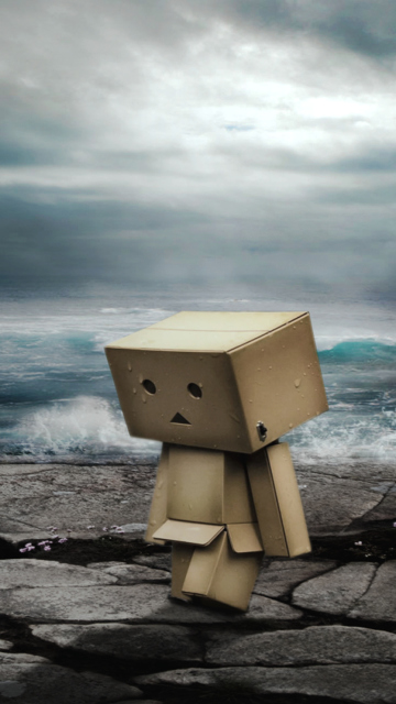 Screenshot №1 pro téma Danbo On Ocean Coast 360x640