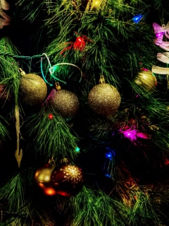 Christmas Tree wallpaper 240x320