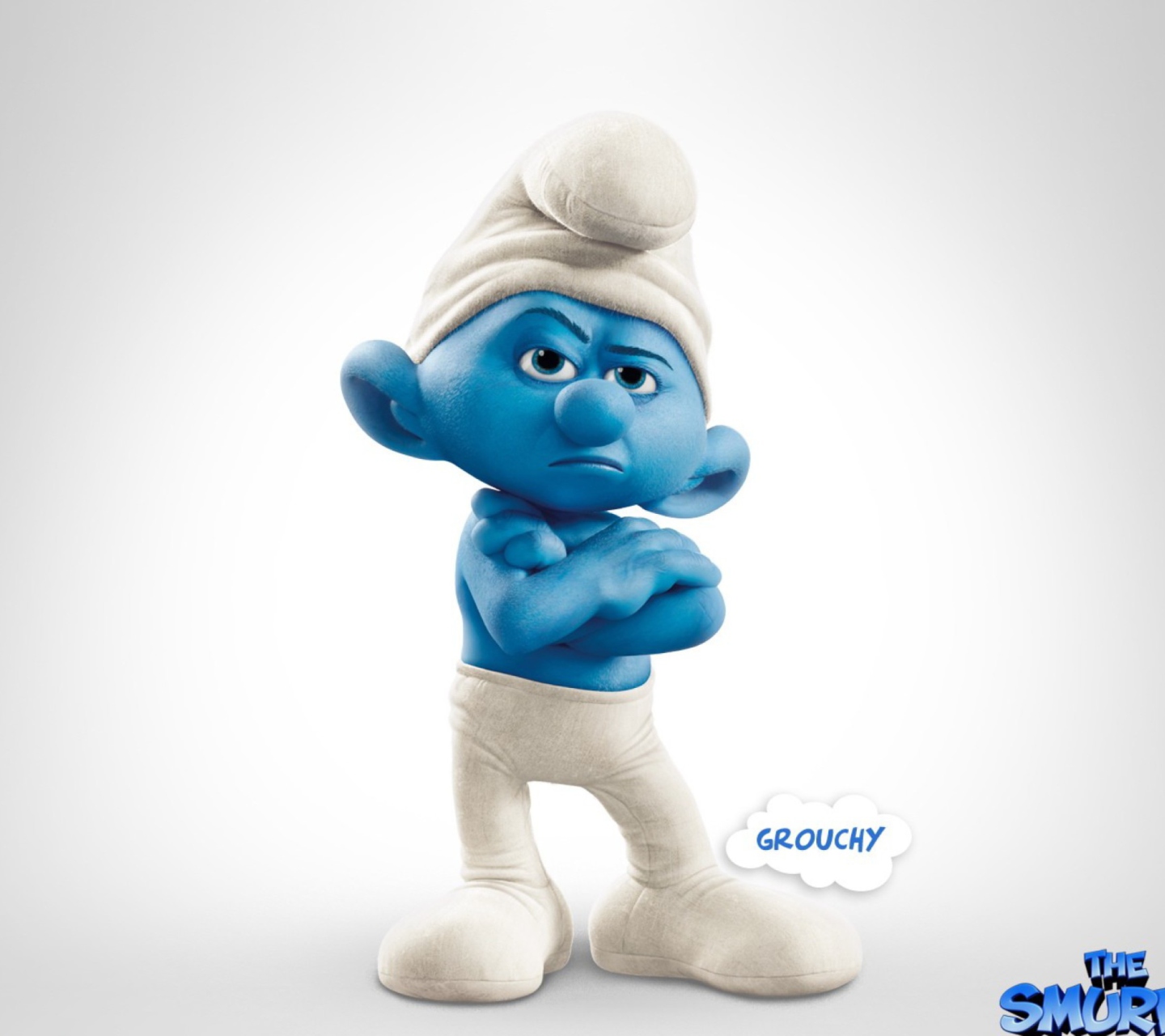 Screenshot №1 pro téma Grouchy Smurf 1440x1280