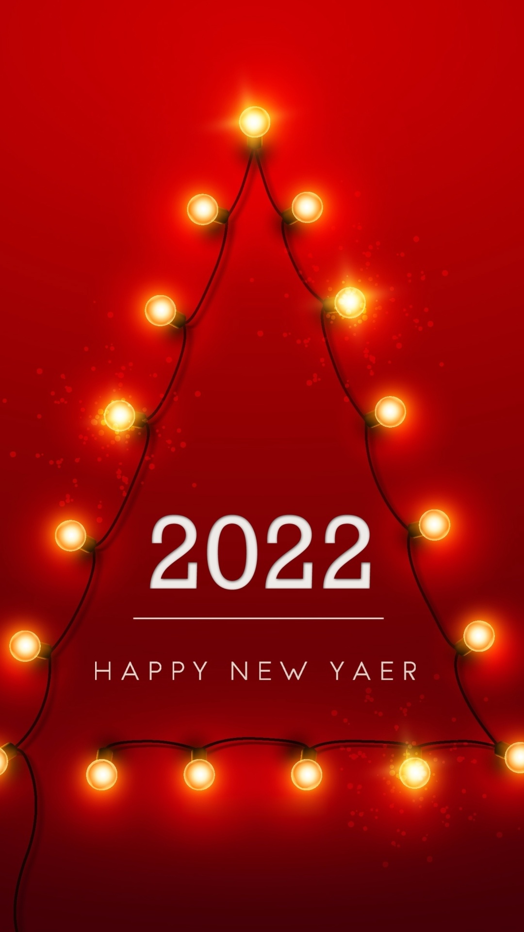 Happy New Year 2022 wallpaper 1080x1920