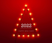 Happy New Year 2022 wallpaper 176x144
