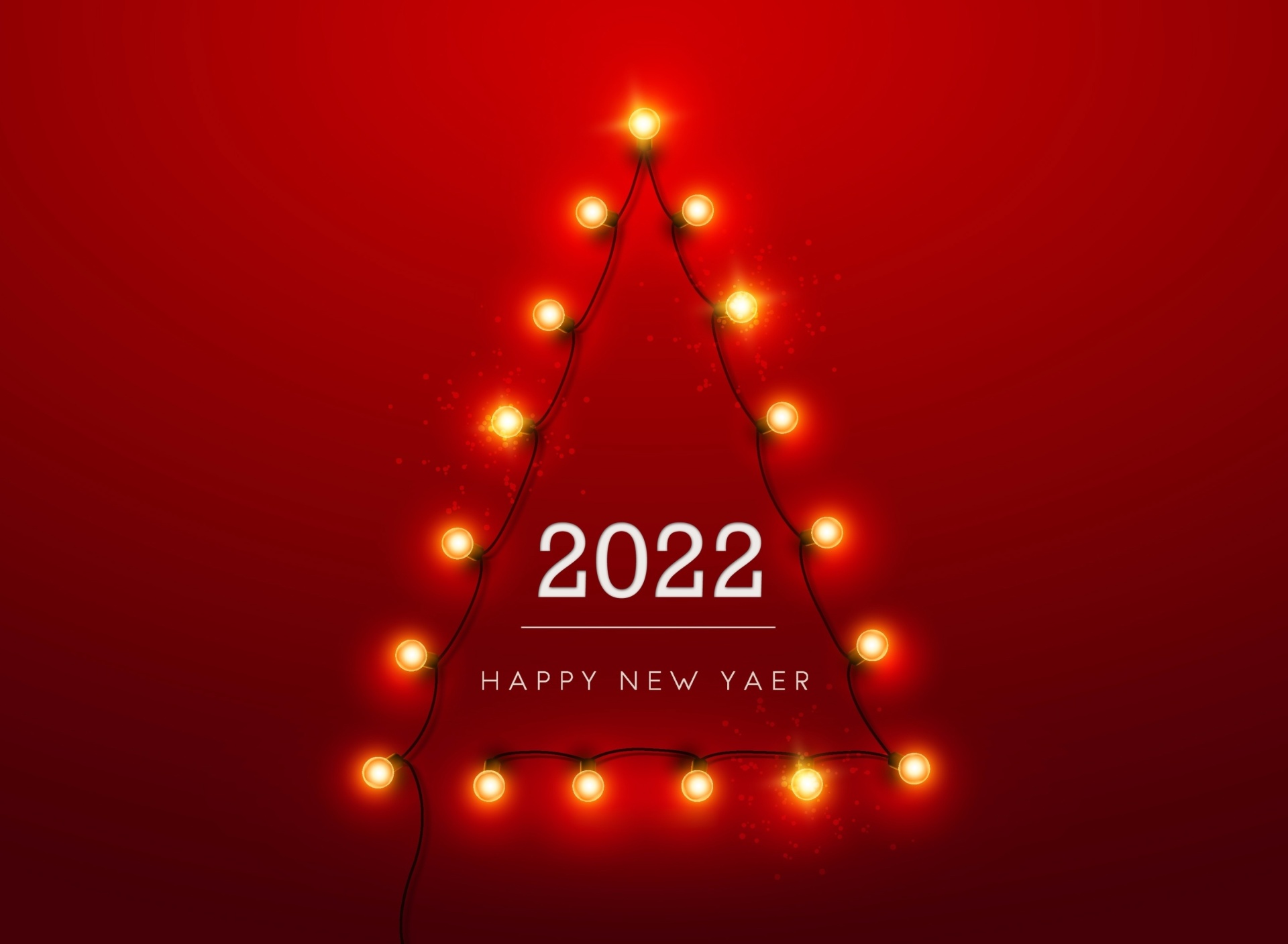 Happy New Year 2022 wallpaper 1920x1408