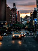 Screenshot №1 pro téma New York City Streets At Sunset 132x176