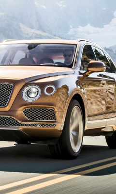 Das Bentley Bentayga SUV Wallpaper 240x400