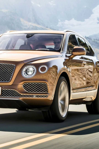 Screenshot №1 pro téma Bentley Bentayga SUV 320x480