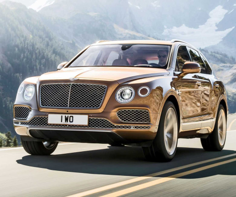 Das Bentley Bentayga SUV Wallpaper 480x400