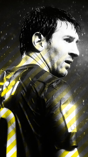 Fondo de pantalla Messi 360x640